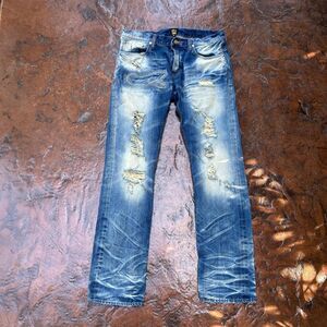 Southpole Men's Blue and Navy Jeans